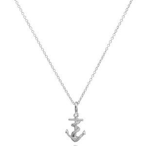 Friendship Anchor Compass Necklace Good Luck Elephant Pendant Chain Necklace
